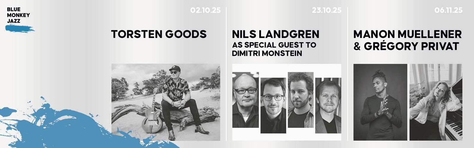 Blue Monkey Jazz - 2. Oktober bis 6. November 2025